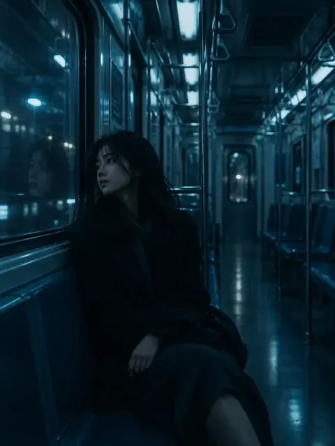 短剧《地铁末班车》封面 - 悬疑夜归
