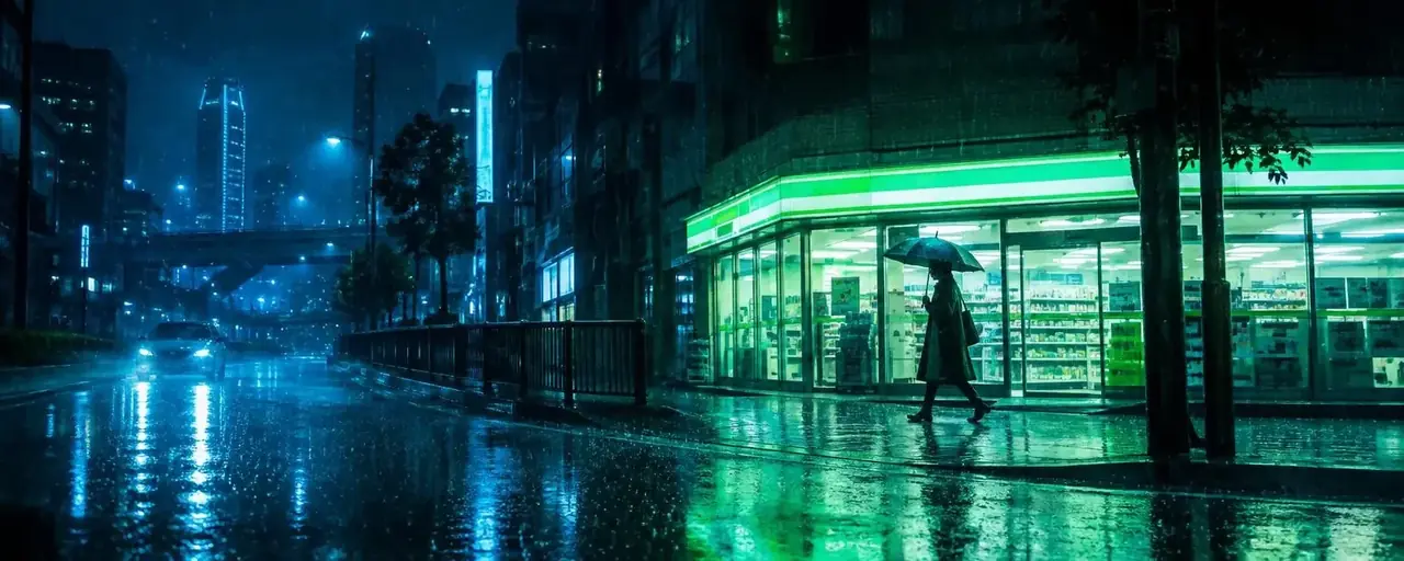 雨夜归途 - 糯米短剧 《雨夜归途》短剧推荐海报 - 糯米短剧